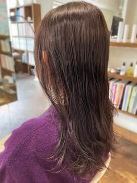 アンサン(unsung) ラベンダーベージュ×韓国風ヨシンモリ