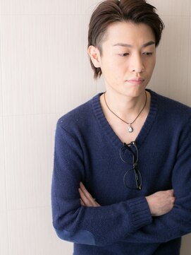 グルーミングサロン バーバー キャッスル 北浦和西口(Grooming salon Barber Castle) デキる男のアップバングツーブロックショートL