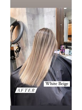 ラフ(LAFF) #黒髪#ボブルフ#ネビージュ#小顔#ワンレン