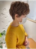 【二階堂光孝】ショートパーマ20.30.40代人気☆ベージュカラー
