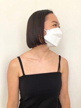 ハニーマスタード(HONEY MUSTARD) 【お客様スタイル】しっとりボブ