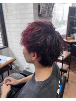 ビスイル 秋葉原店(Vis ill)&nbsp;レッド/ショート/マッシュ/小顔/10代20代