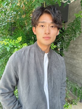 ルービック 和歌山(Rubik's) 爽やかメンズショート/波巻きパーマ【MEN'S】