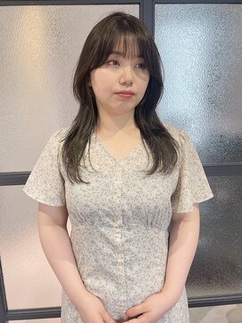 ヨーク(YOKE) 【 YOKE 】小顔カットくびれレイヤー顔まわりグレージュ