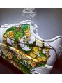 アイディー バイ ケンジ(id. by KENJE) スニーカー集めと絵を描くのが趣味なのでスニーカーにもらくがき