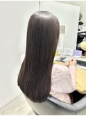 ドレスヘア/ショコラアッシュ/弱酸性縮毛矯正/髪質改善/新札幌