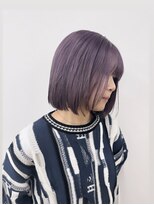 ニコ トウキョウ 渋谷(nico TOKYO)&nbsp;ラベンダーグレージュ/髪質改善/ダブルカラー/ケアブリーチ/小顔