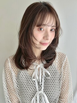 ローネス(LONESS) レイヤーカット/ミディアム/フェイスレイヤー