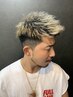 メンズカット＋カラー＋パーマ　￥24200
