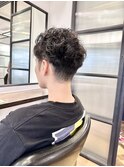 ビジネスヘア就活ヘアツーブロック刈り上げフェードメンズ