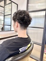 ファイブシーン アオヤマ(5SCENE AOYAMA)&nbsp;ビジネスヘア就活ヘアツーブロック刈り上げフェードメンズ