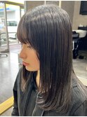 大人可愛い20代30代40代レイヤーカット さらさらストレート
