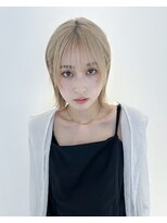 ビューナゴヤ 名駅(VIEW NAGOYA)&nbsp;前髪/イメチェン/こなれミディ/顔まわりカット/前髪カット