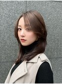 レイヤーカット/韓国ヘア/顔まわりカット/銀座