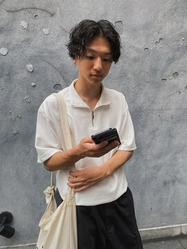 ハイセンス(HISENSE) メンズツイストスパイラルパーマセンターパート 【GIA】