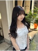 ラベンダーブラウン/ロングヘア【神戸/元町】