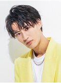 韓国メンズヘア/カルマパーマ/ニュアンスパーマ*渋谷/MEN'S/眉毛