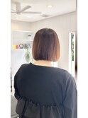 美髪矯正ボブ