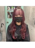 ウルフカット/レイヤーカット/ブリーチ/髪質改善[渋谷/原宿]