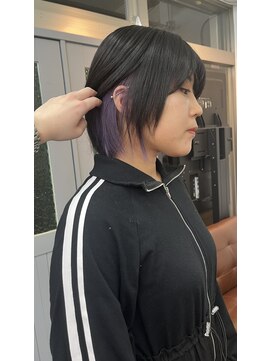 エゴル ナゴヤサカエ(ENGOL NAGOYA SAKAE) 【田中莉香】２ブリーチで作るインナーカラー