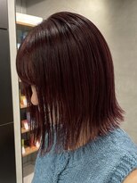 シャルムバイケンジ(Charm.by KENJE)&nbsp;赤髪/艶髪/髪質改善/ブリーチなし/韓国レイヤー/オージュア