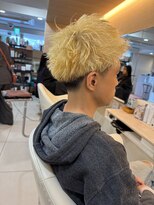 ニューヨークニューヨーク 桂店(NYNY)&nbsp;抜きっぱなし/ブリーチ/テーパーフェード/スパイキーショート