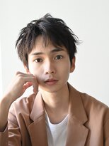 ディッセンバー 神宮前(December) メンズショート/アップバング/ニュアンスパーマ