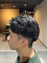 スウェル 柏店(Swell)&nbsp;MEN’S HAIR/サーフカール/刈り上げセンターパート/柏