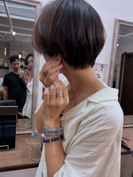 リアン ヘア ライム(lien.hair rhyme) 大人カッコいい ボーイッシュベリーショート 20代30代40代◎