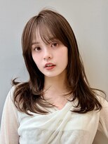 アンセンス バイ モードケイズ(ANSENS by Mode K's) 大人韓国風レイヤー【レイヤーカット/顔周り/銀座】