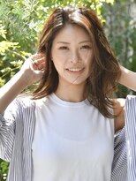 ロアーヘアー フォルド 小倉店(RAWR hair FOLD)&nbsp;【RAWR】ミディアムレイヤー/レイヤーカット/大人女子