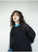 ( ミディアムレイヤー　ニュアンスパーマ/あびこ/20代/30代)