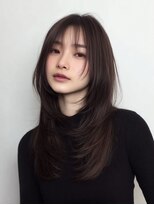 レリーアンテ 大阪梅田(Rely ante)&nbsp;うる艶ココアグレージュ　韓国ヘア