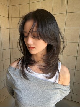 デビュー 宜野湾店(Debut) イメチェン/透明感ブラウン/前髪/カーテンバング/宜野湾