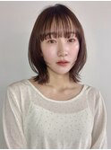渋谷駅/宮下パーク前/ レイヤーボブ