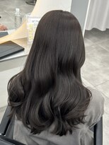 レノ(RENO)&nbsp;透明感アッシュグレージュロング