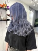 【ハイトーンカラー】ブルーシルバー