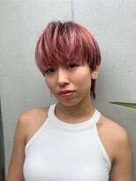ウク 吉祥寺(Ucu)&nbsp;ハイトーンピンクショートウルフ