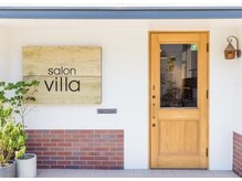 【隣接する姉妹店villa】アイブロウ、エステ、ドライヘッドスパなどメニューをご用意しております★