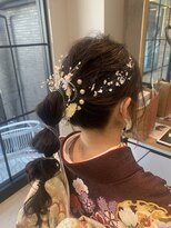 シーン 読売ランド前(SCENE) ヘアアレンジ/ポニーテール