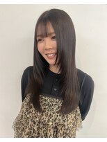 ロフト プロデュースドバイウシワカマル(loft produced by ushiwakamaru) レイヤーカット×ベージュカラー