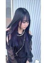 エデル(ederux)&nbsp;大人かわいい、ブラック×インナーパープル♪