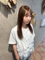 パーミル ヘア クマモト(permille ‰ hair Kumamoto) ブラウンベージュ×うる艶