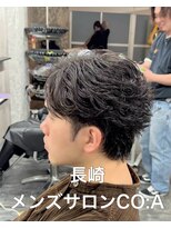 コア(CO:A) 長崎メンズカットフェザーパーマメンズパーマ