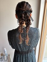 ツイギー 宮西店(TWiGGY) お呼ばれヘア ツインアレンジ