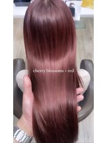 ロルヘアー(Lol.hair)&nbsp;ブリーチカラー　（チェリーカラー）