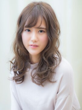 ウィルゴ(VIRGO) 【VIRGO】イメチェン☆ゆるふわフリンジバングやわらかアッシュ