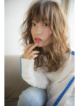 アトレ 茅ヶ崎店(attrait) ゆる巻き柔らか質感ウェーブスタイル