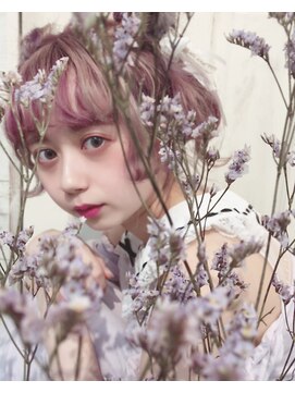 レイリー(Reilly) 【Minami】前髪インナー×ピンク