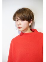 レンジシ オモテサンドウ(RENJISHI omotesando)&nbsp;くせ毛風小顔マッシュショート 《RENJISHI 池田》